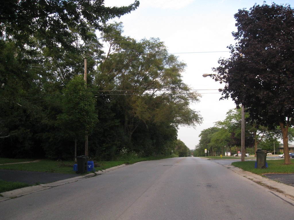 GLEN ELLYN, facing south on milton ave by oxdanlxo