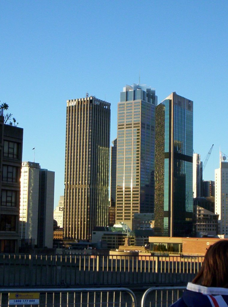 Looking towards Sydney from bridge by Jester_168