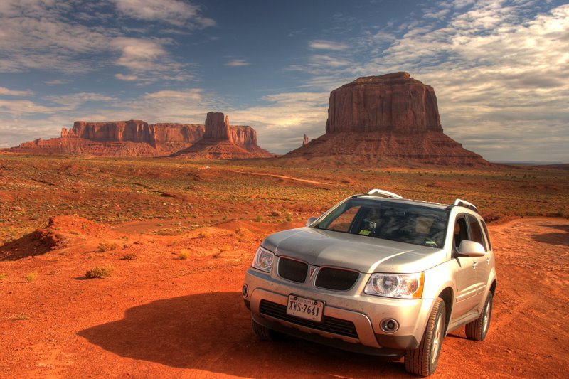 Pontiac Torrent @ Monument Valley by JohnMcClaine