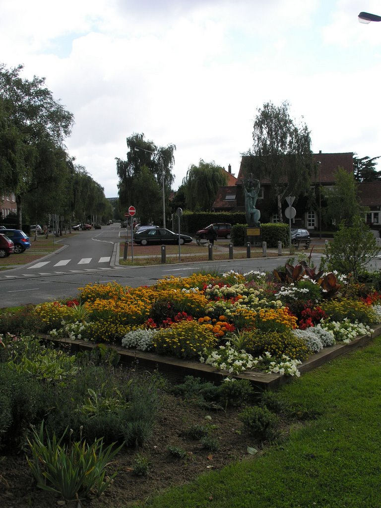 Crossroad Avenue de Rodebeek - Avenue des constellations by marcewa