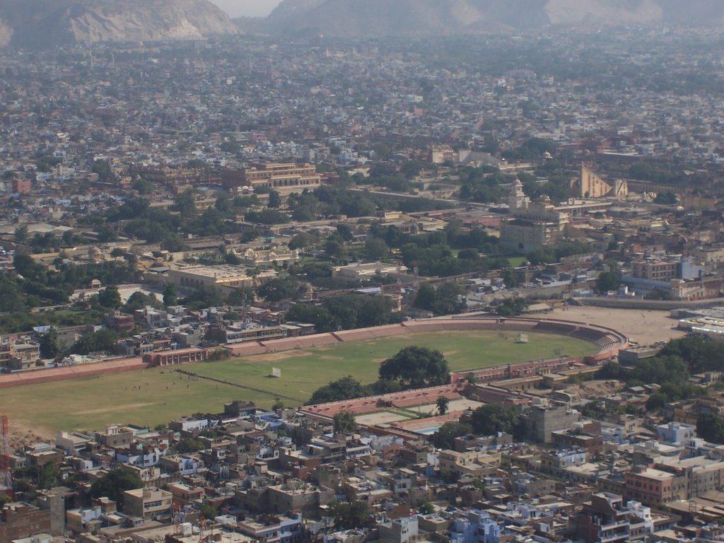 City Palace and Polo Ground by rajeev singh