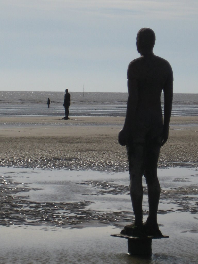 Anthony gormley sculptures by herbiegong