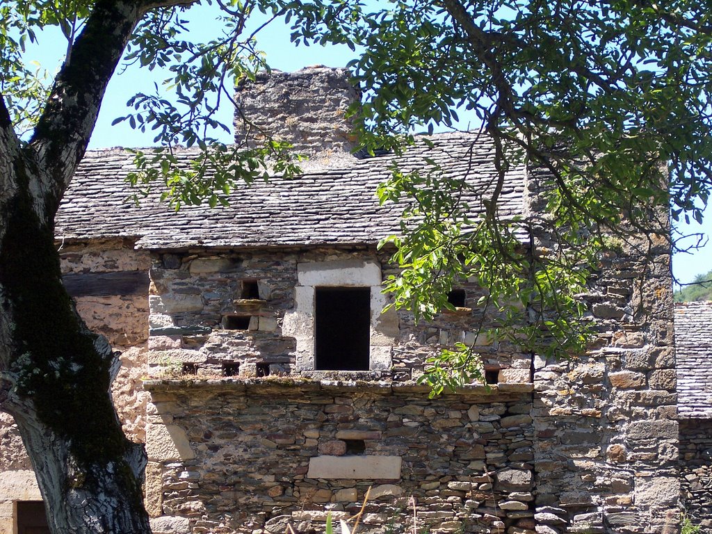 BROUSSE LE CHÂTEAU - au château. by Jean THIERS