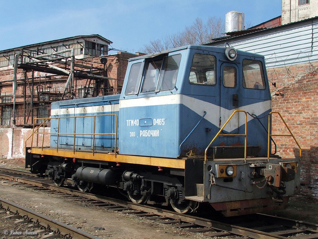 Diesel shunter TGM40-0465 by Vadim Anokhin