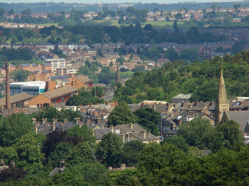 Norfolk Park/Hyde Park with Burngreave/Pitsmoor in the distance, Sheffield S2/S3 by sixxsix