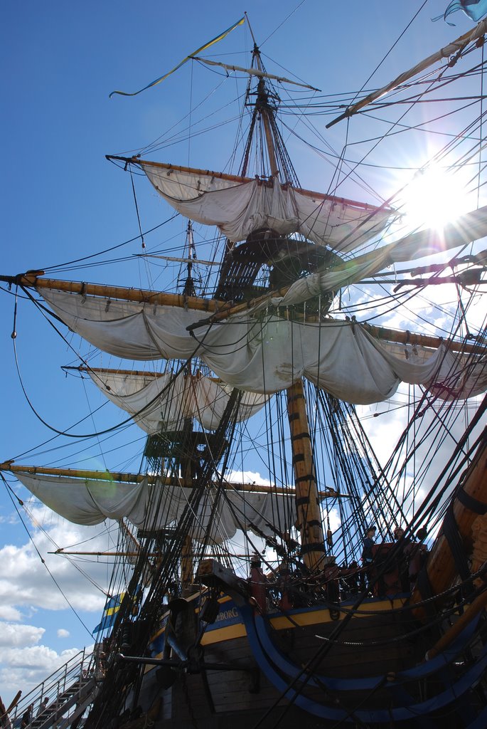 Eastindiaman Götheborg in Norrtälje. July -08 by ErikG