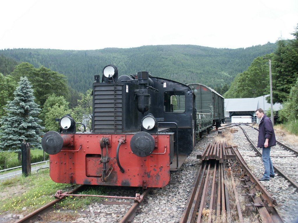 Obstfelderschmiede: Historische Fahrzeuge vor der Drehscheibe by karei