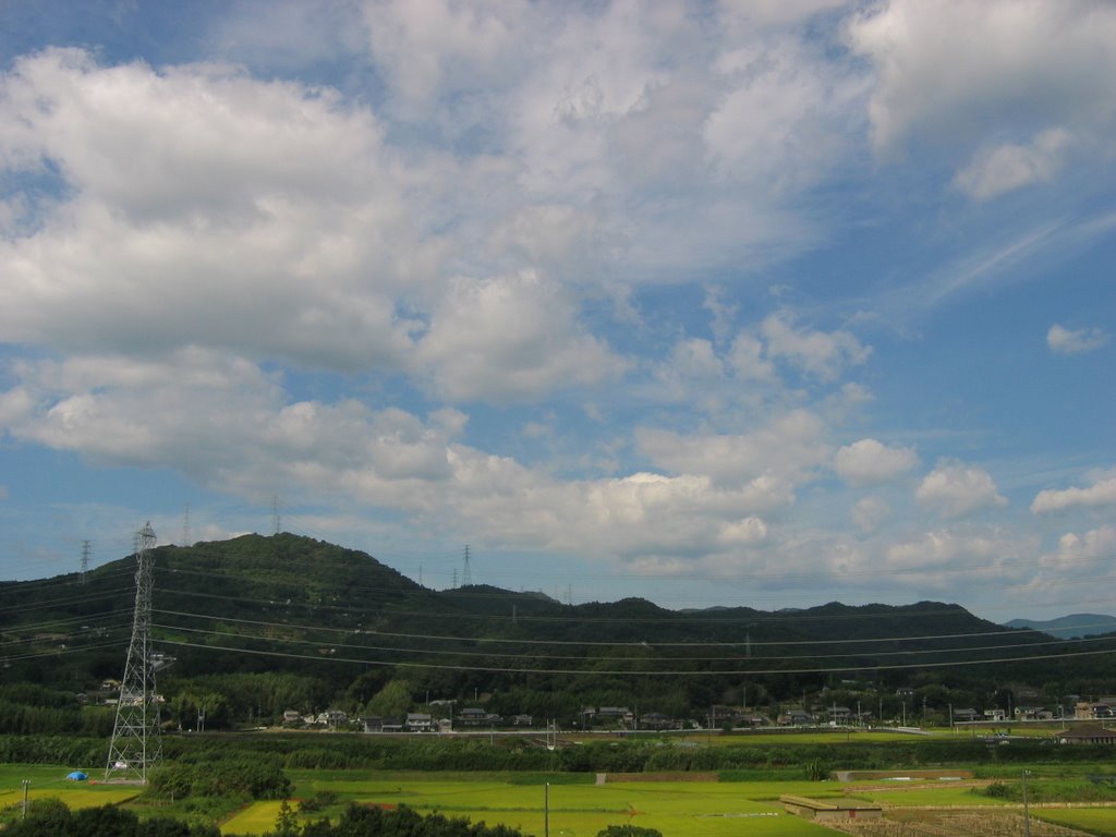 浜松大学から見える山 by 不度