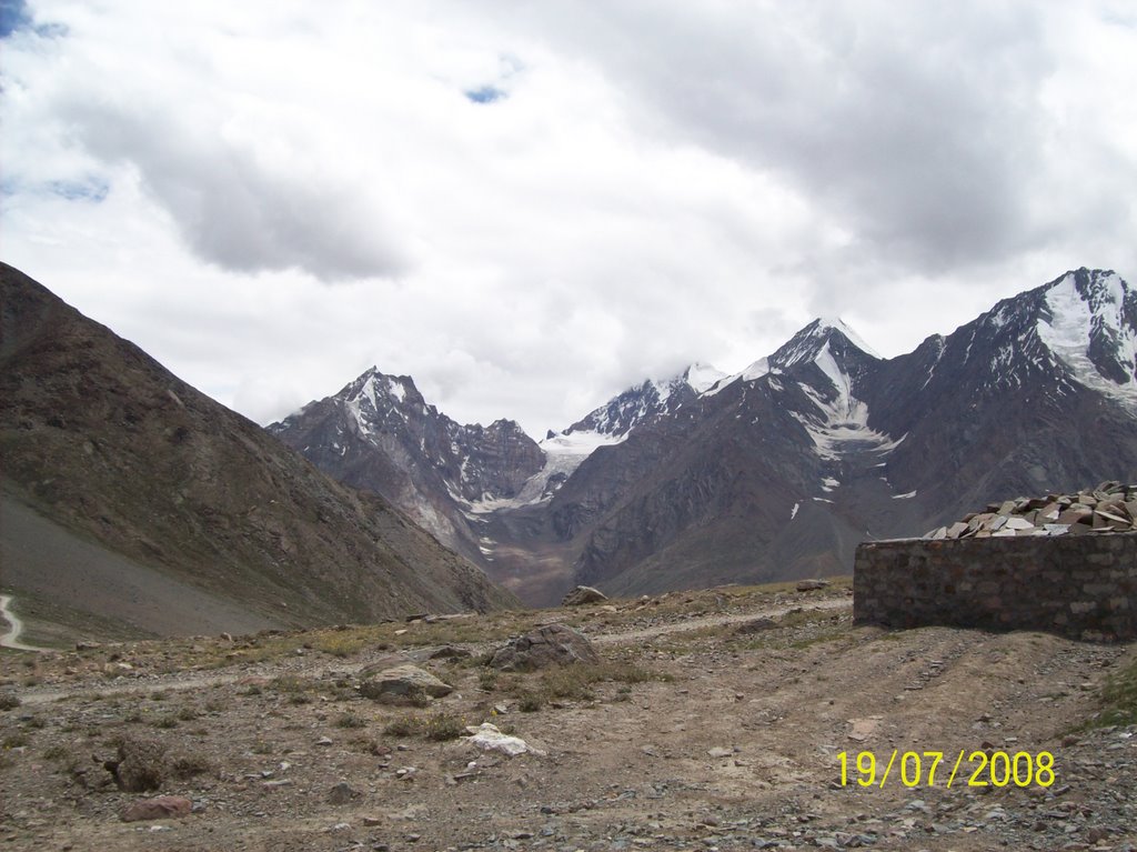 At Kunjum Pass, view around by Parbodh C Bali