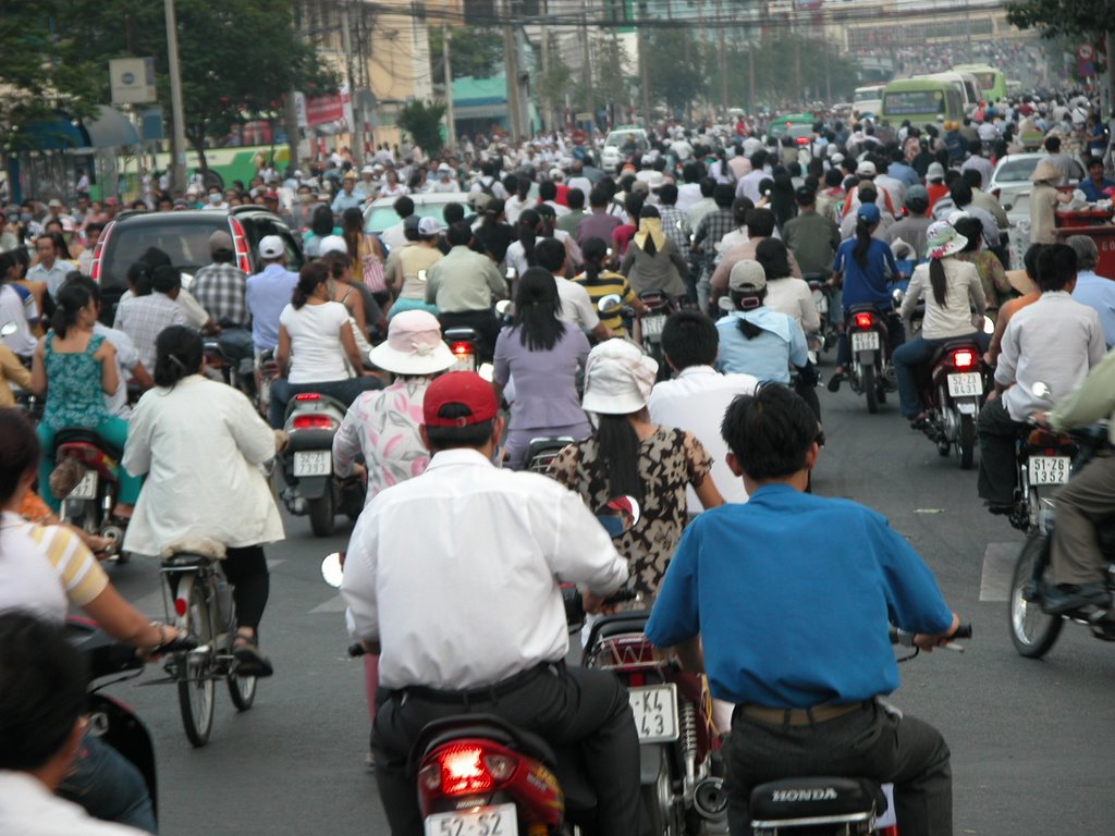 Ho Chi Minh City, world capital of MOTORbikes by gartn001