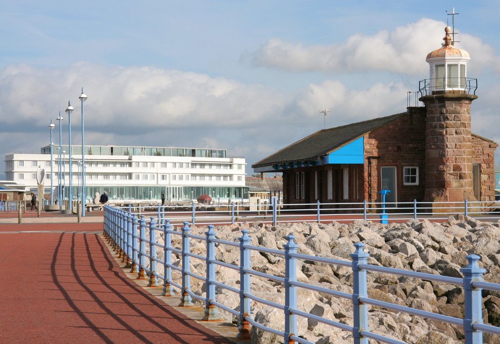 Midland Hotel from the pier by Stewart Booth