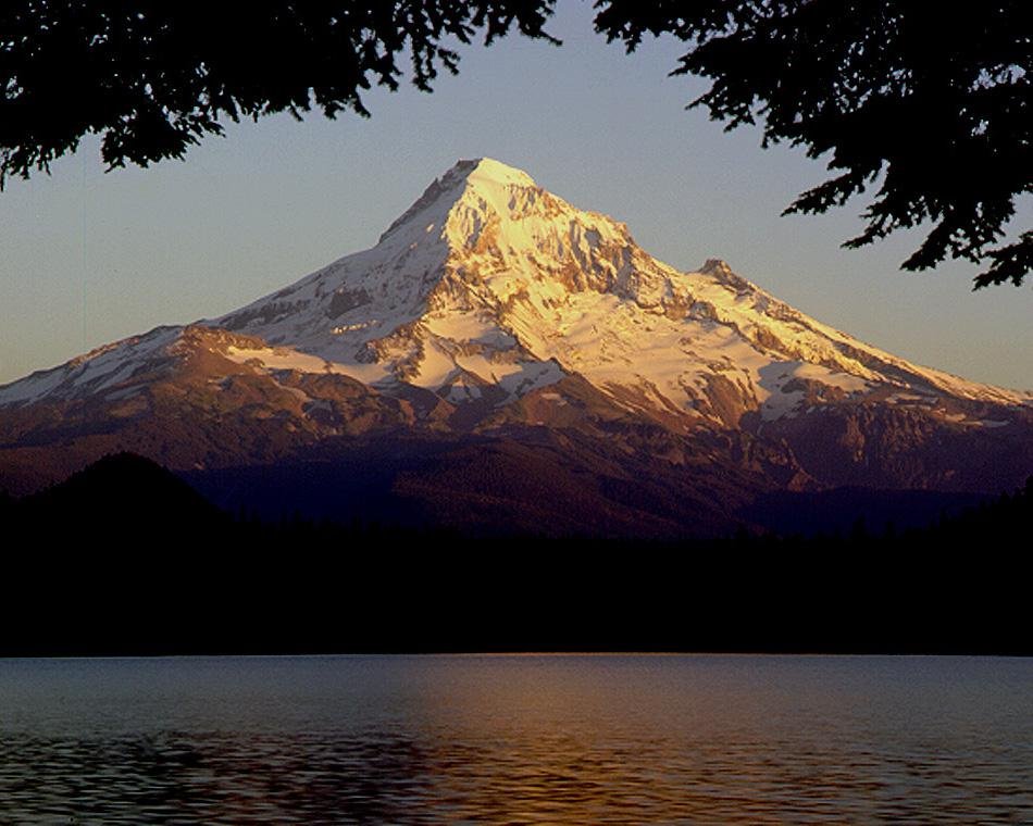 Mt Hood from Lost Lake by cjskach