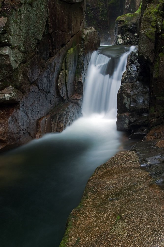 Sabbaday Falls by Dean Goss