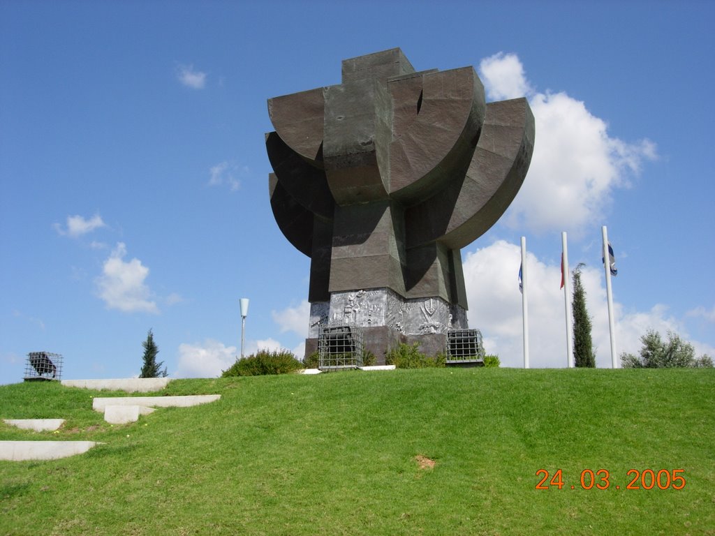 Our Rishon. Monument Menora by Yelanchyk Valeriy