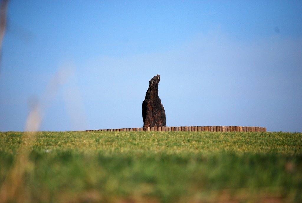 Klobuky - menhir by Martin Beníšek