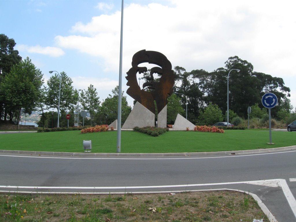 Monumento a Ernesto Che Guevara. Oleiros (La Coruña) by Joaquín Vilas