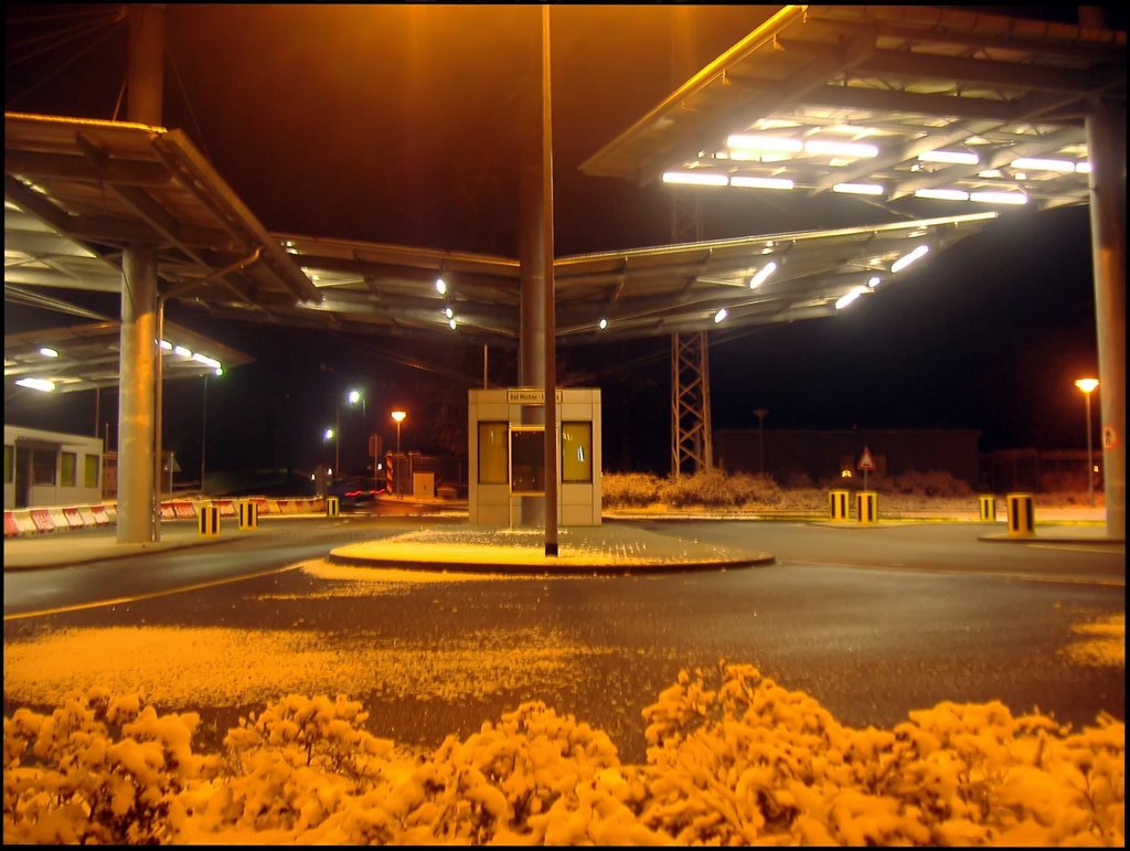 Polish - German border Łęknica, Bad Muskau by adamolszanski