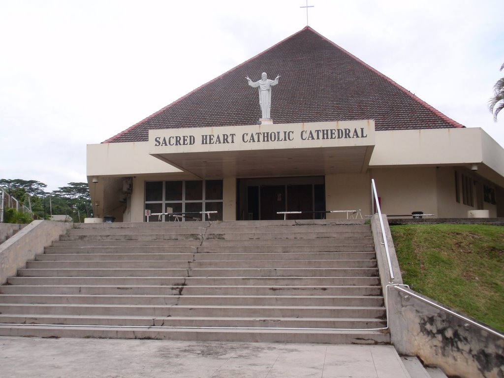 Sacred Heart Chapel Entrance by kkboy