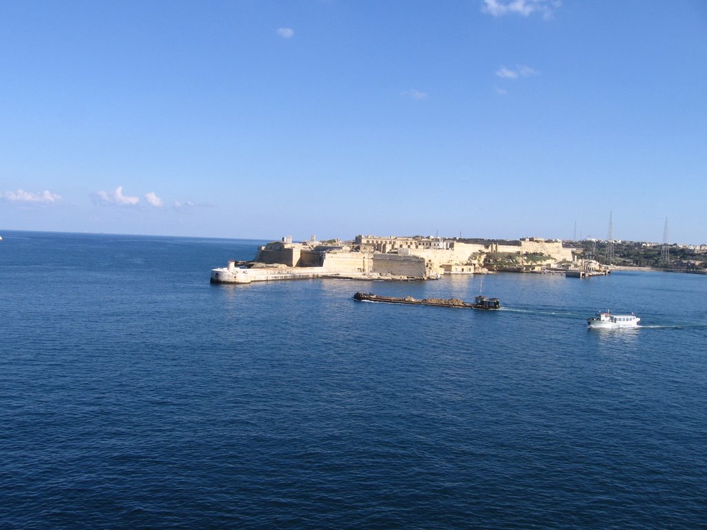 Valletta Harbor by Walter Lafferty