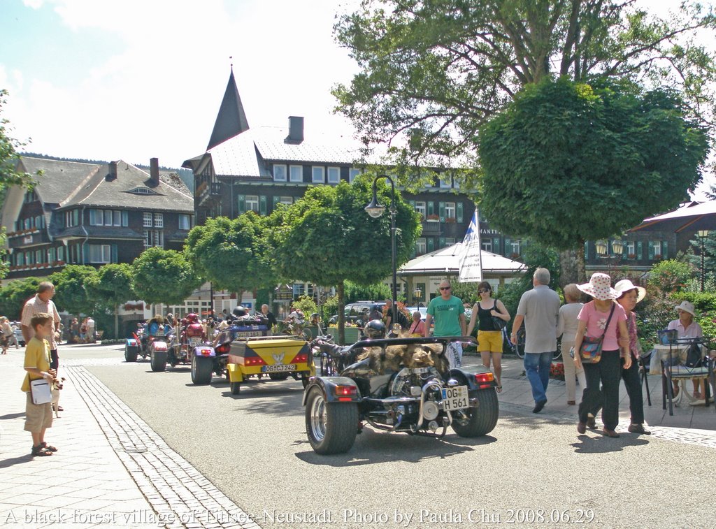 A black forest village of Titisee-Neustadt. by Edward Mon