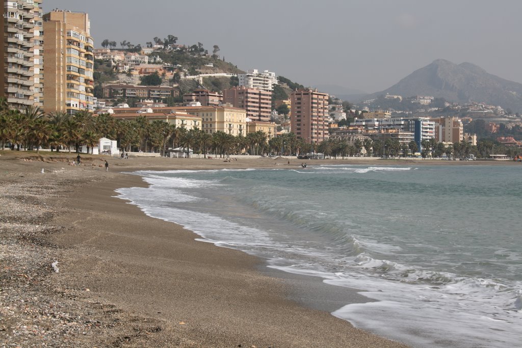 Beach in Malaga Spain by Markus Nikkilä Photoshooter86