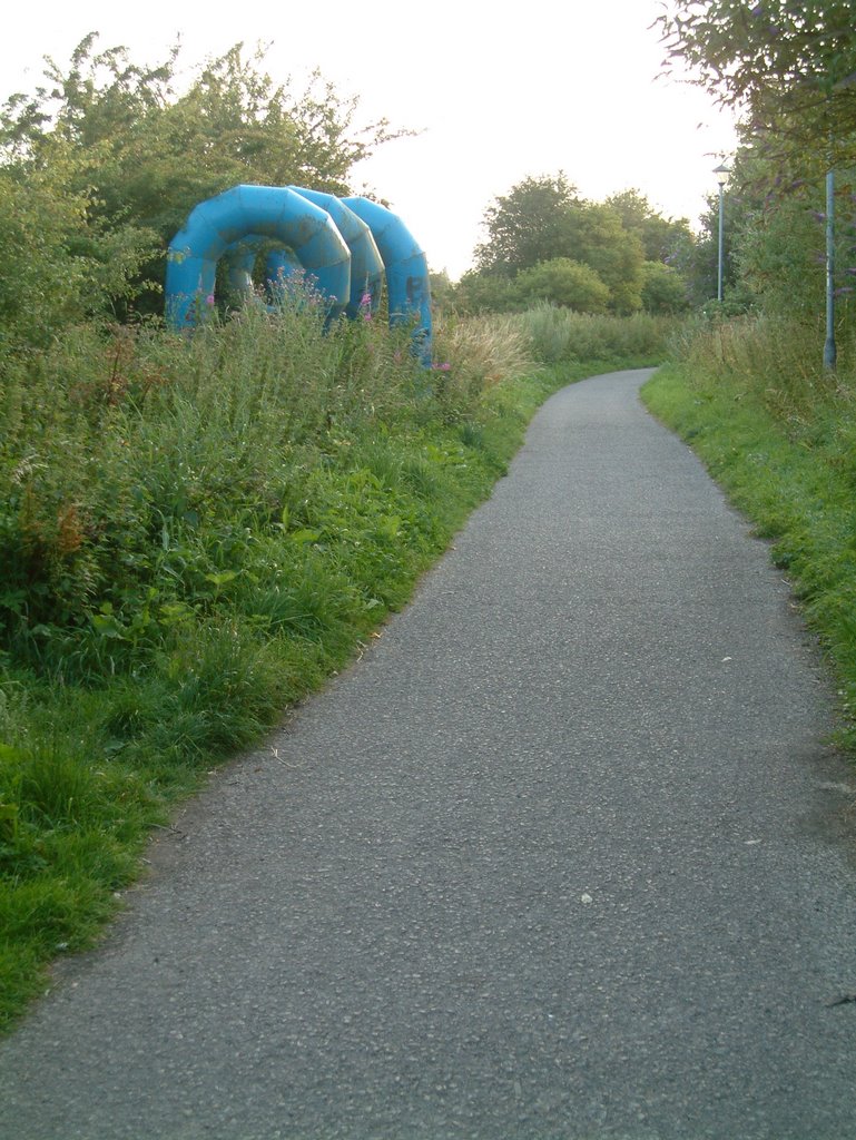 Cycle track Osbaldwick by Greenteaaddict