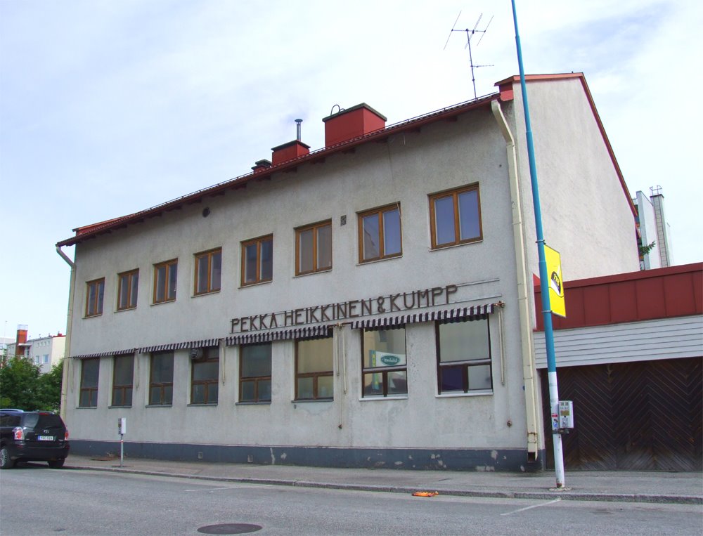 Most famous old bakery at Kajaani by Yrjö Seppä