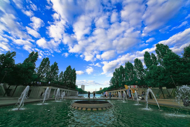 Bassin de la Villette by ptimogwai