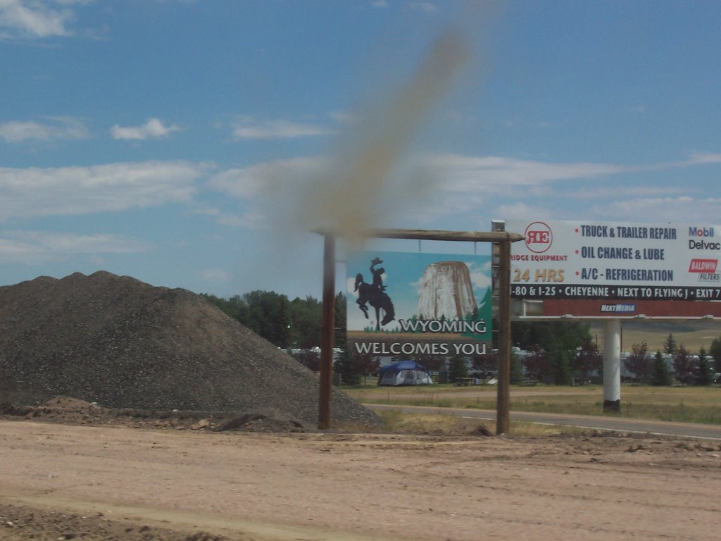 Wyoming Welcomes You by Jesse Scott