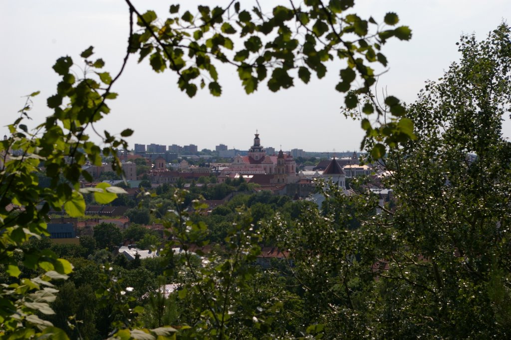 Old town view from 3 crosses hill by TomasM