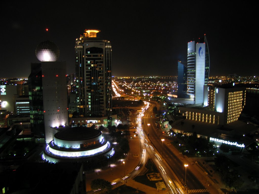 Baniyas Road, Night by Asif Khaled