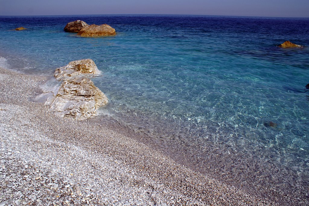 Lalaria Beach Skiathos by nadja balsiger