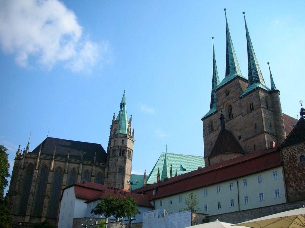 Dom und Severikirche in Erfurt by armin g