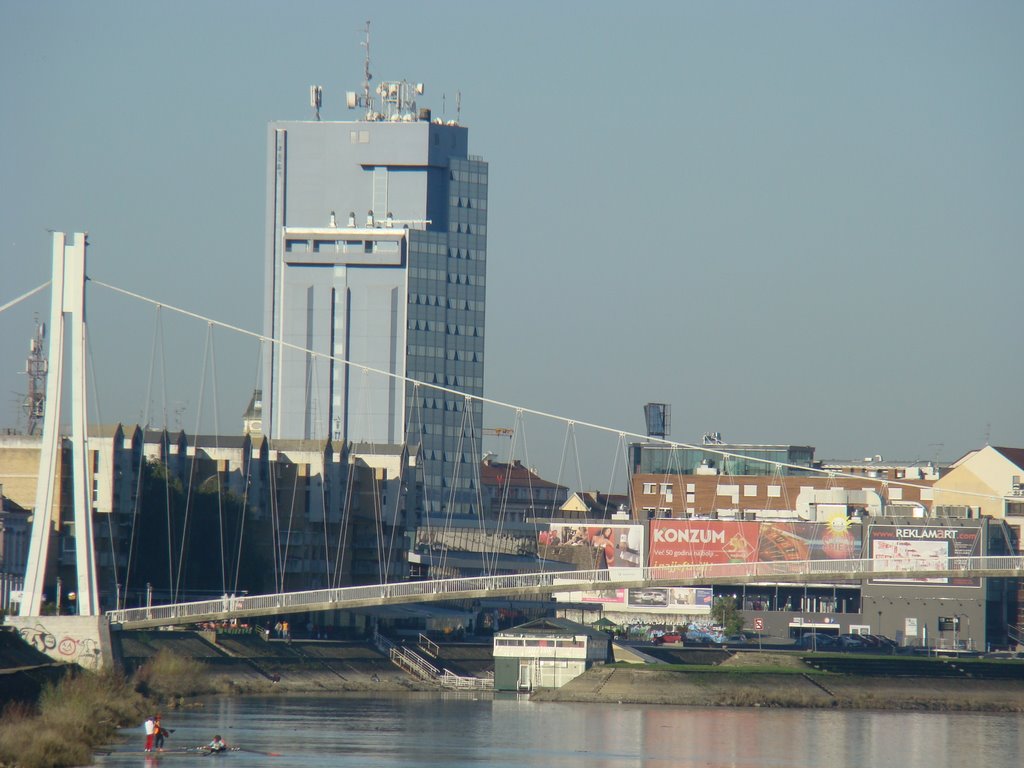 Osijek, view on center by Alek_S