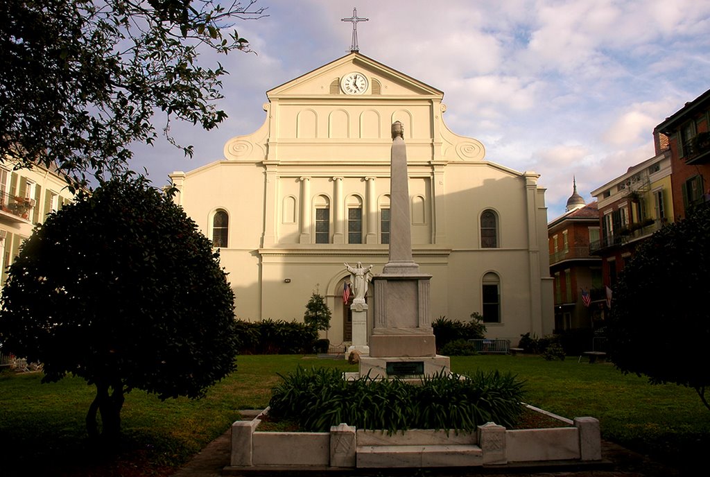 Back Side of St. Louis Cathedral by Jim Spaulding