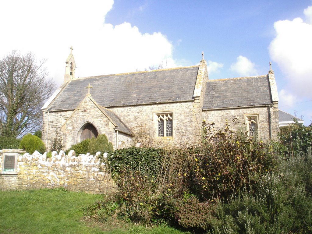 Lavernock Church by muba