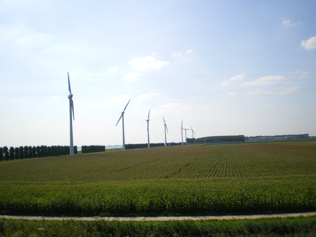 Wind Turbines A29 Numansdorp by Gareth.Stadden