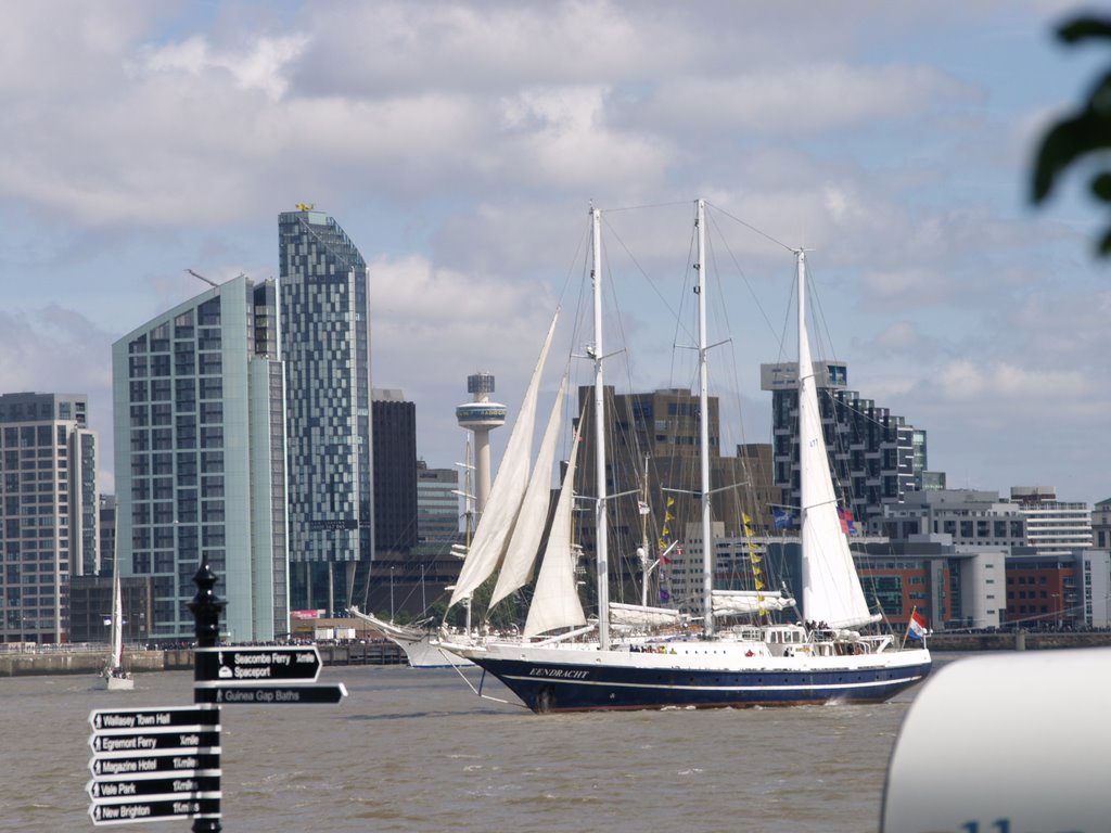 Tall Ships Race 2008 on the River Mersey by merseygolfnews