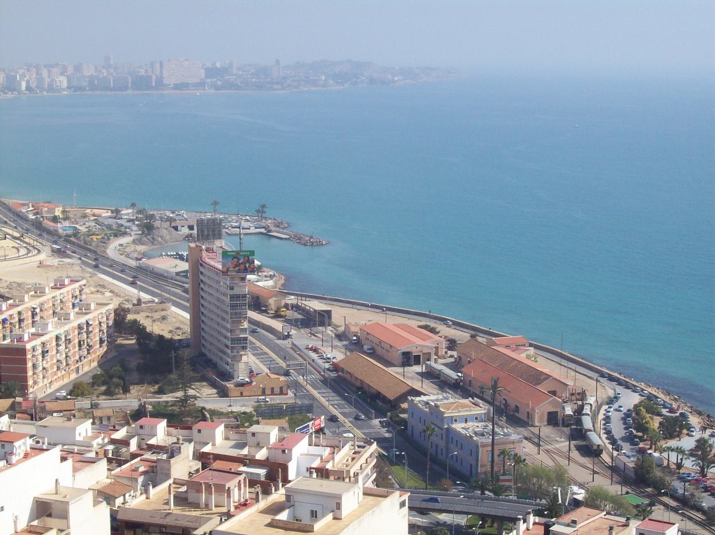 Alicante_Vistas desde el castillo by Antonio Barrero