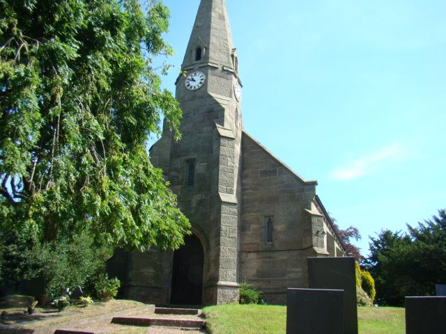 Wall village church by Dave Cullen