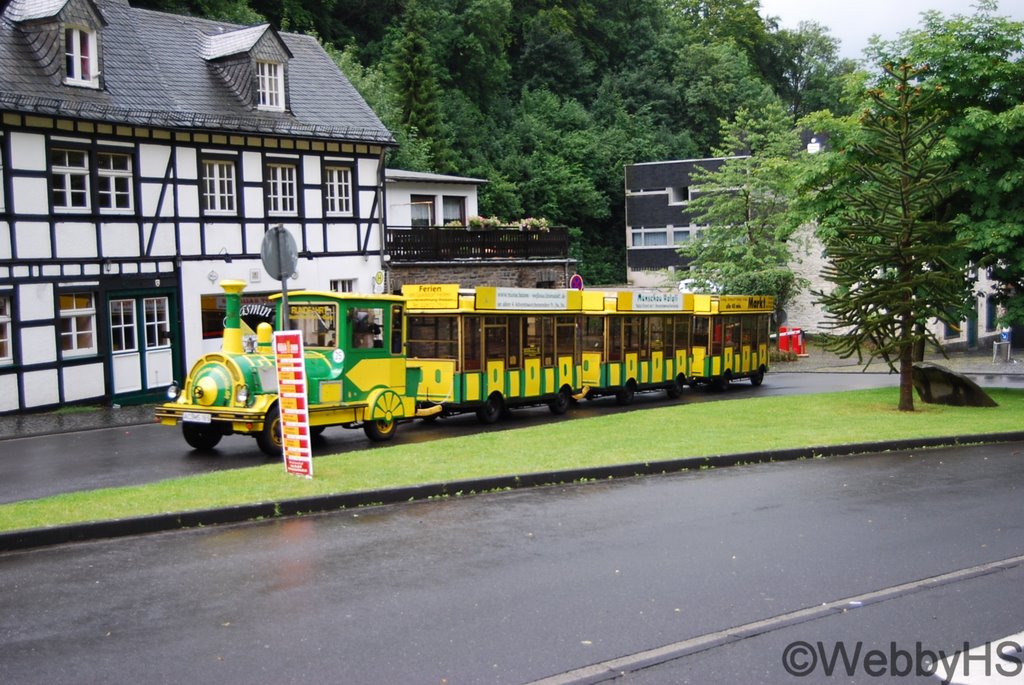 Rundfahrt durch Monschau in der Bimmelbahn by ©WebbyHS