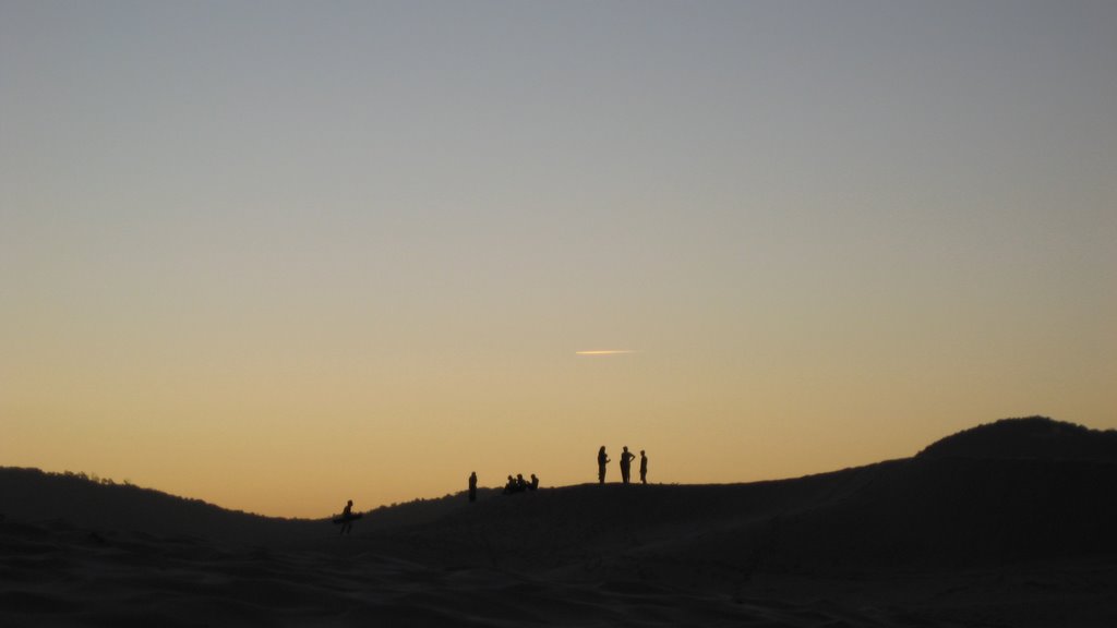 Meteoro visto das Dunas da Joaquina - Astronomia by Jeferson Felix