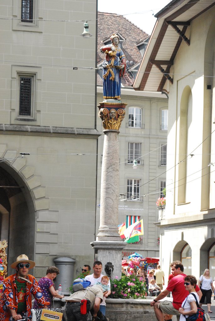 Anna Seiler Brunnen Bern by Roland Lüthi