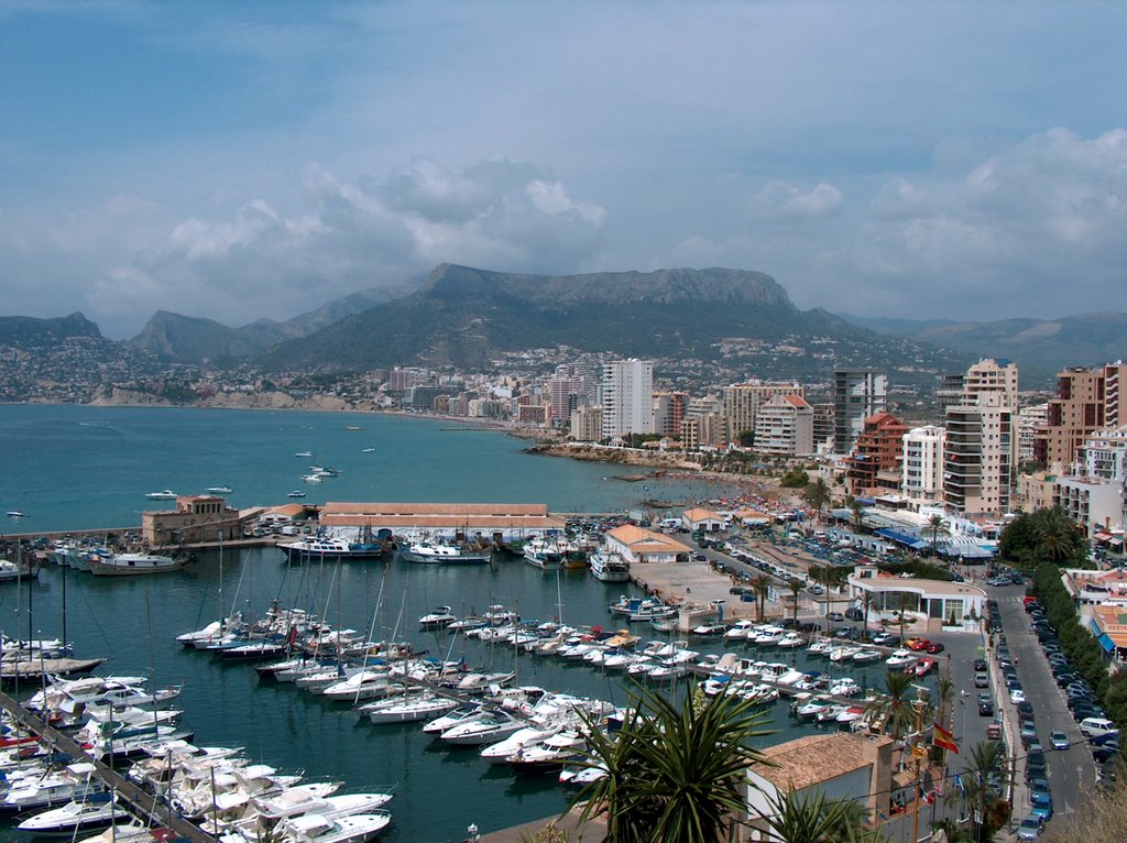 Blick nach Calpe by Rolf-Peter Beck