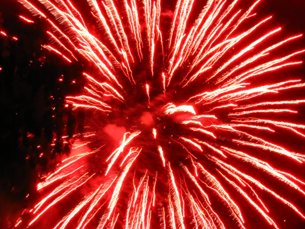 Fuegos artificiales Blanes 2008 by becanon