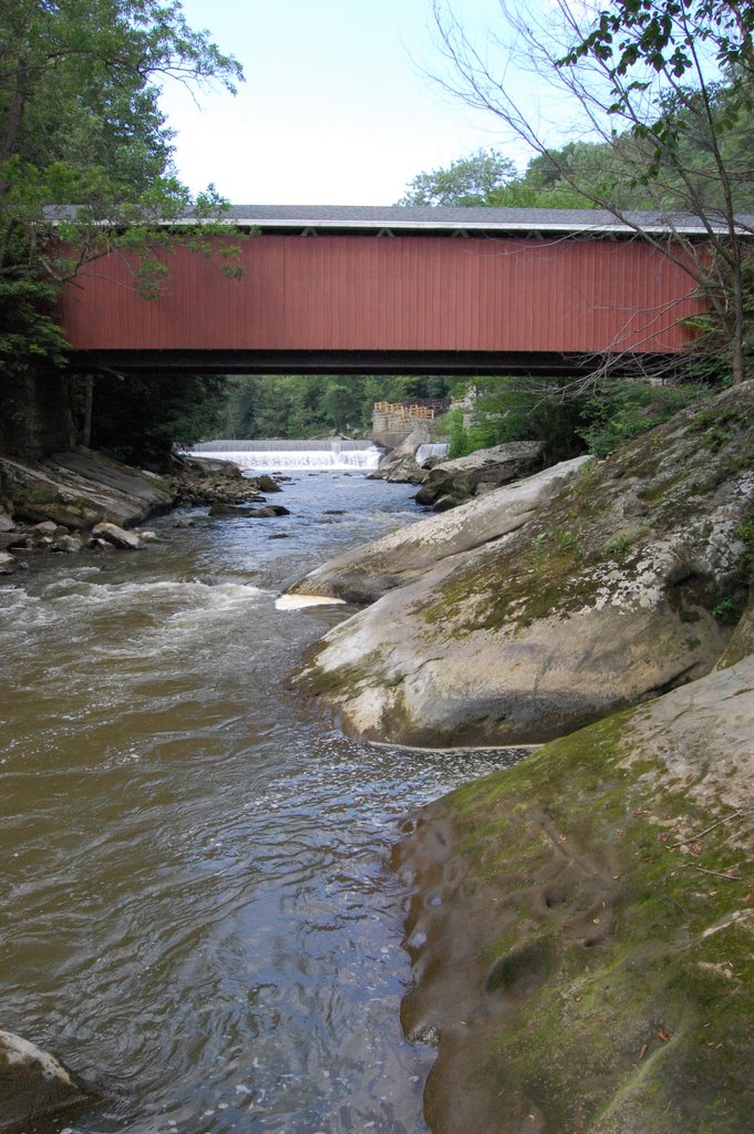 McConnell's Mill Covered Bridge by frndrfoe