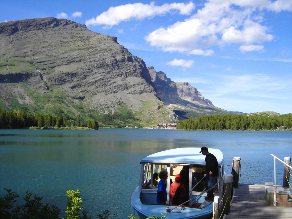 Swiftcurrent Lake, Glacier National Park, Montana, USA by melena4