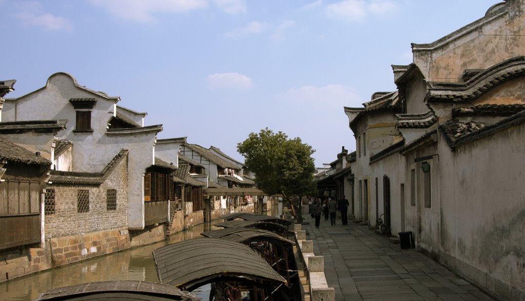 浙江 桐乡 乌镇景区 Chinese Zhejiang Tunghiang Wuzhen scenic area 2004-10-27 by 如歌