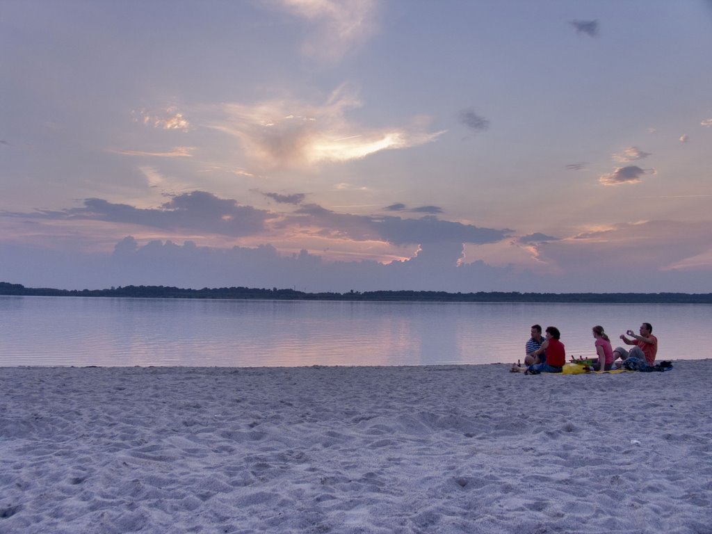 Sonnenuntergang am Cospudener See by UKblue