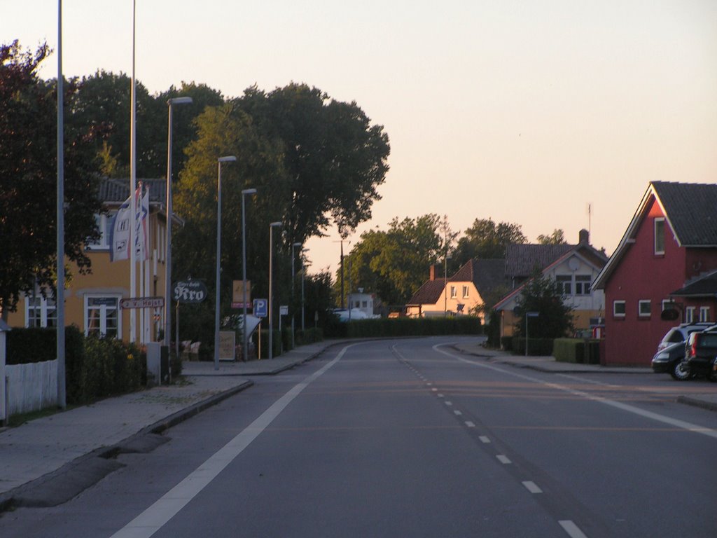 Øster Højst - Bredgade retning Korskro by Irmgard Lorenzen